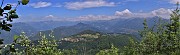 27 Vista panoramica dalla Corna Bianca su Val Serina, Val Brembana con le loro montagne 